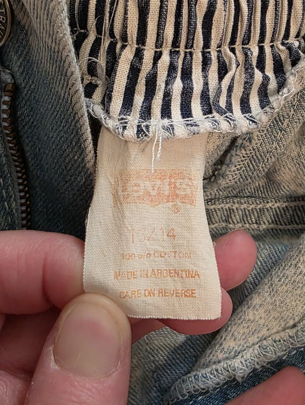 Levi's Vintage Paperbag Mom Jeans 80s 90s Festival Casual